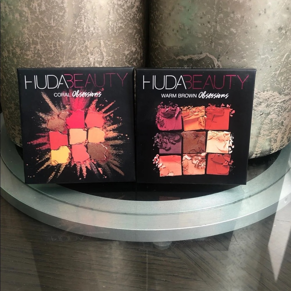 Huda Beauty Obsessions palettes bundle